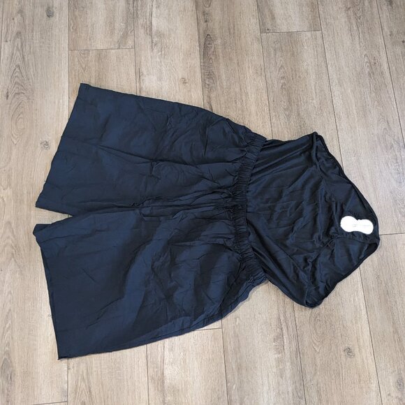 NWT SWIMSUITS for ALL Black Loose Fit Swim Trunks Shorts Pool Lake Size 22/24 - Picture 8 of 8